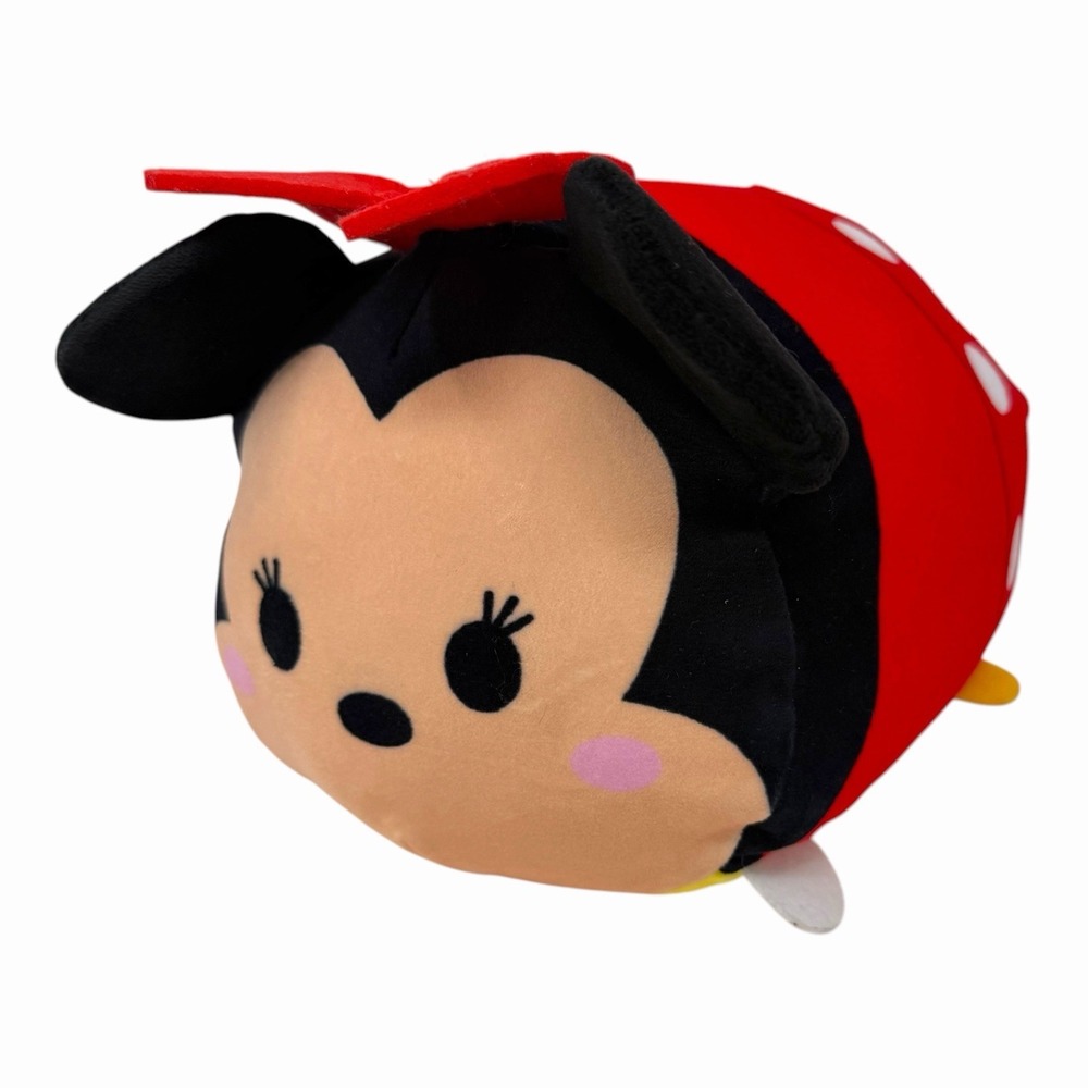 Disney Tsum Tsum Minnie Mouse 8" Plush‎ Stuffed Animal Extra Soft Plushie